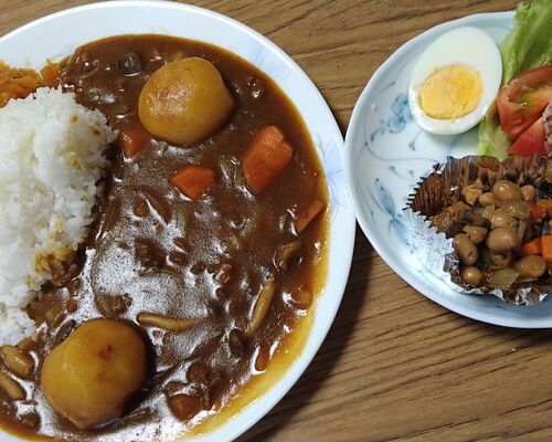 210903 食事会 カレーライス