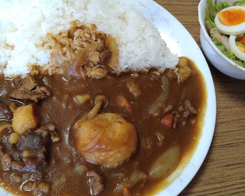 211105 食事会 カレーライス