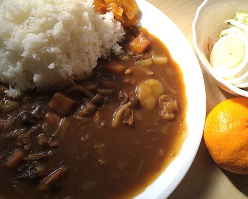 211203 食事会 カレーライス
