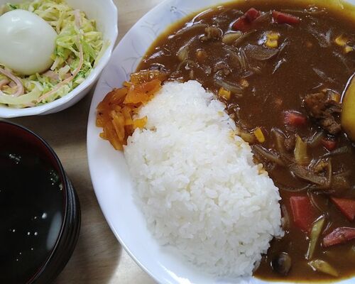 220121 食事会 カレーライス