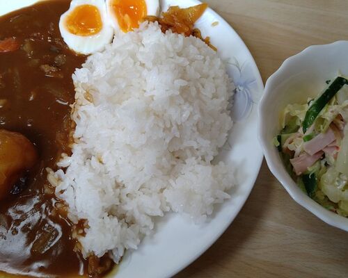 220304 食事会 カレーライス