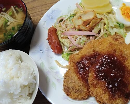 220318 食事会 肉巻きポテトフライ