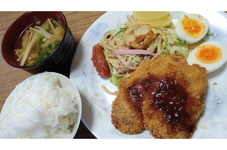 220318 食事会 肉巻きポテトフライ