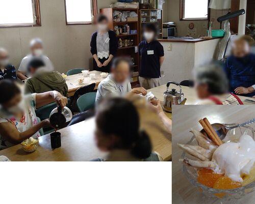 220617 実習生茶話会