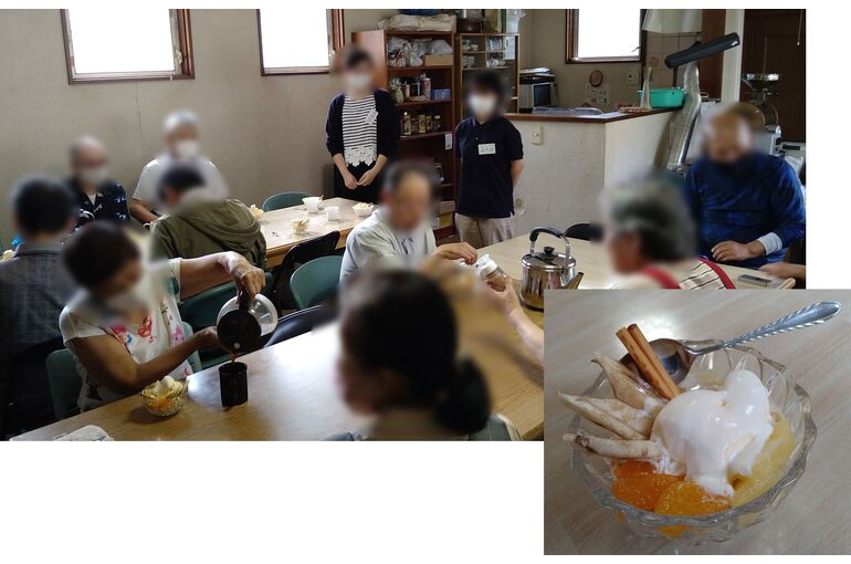 220617 実習生茶話会