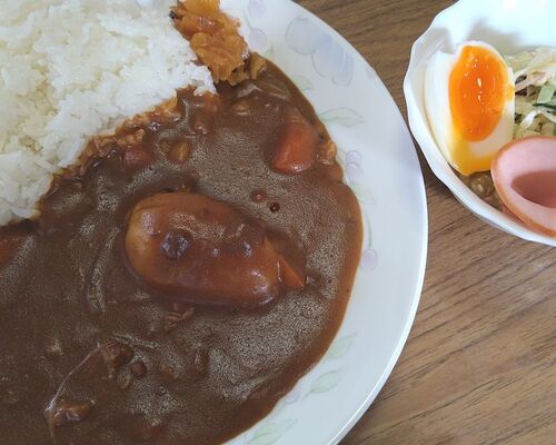 211118 食事会 カレーライス