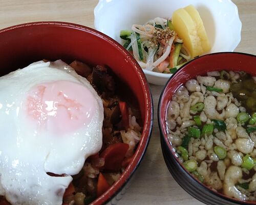 230203 食事会 マーボー丼